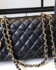 Chanel Small Classic Handbag Lambskin & Gold Metal A01113