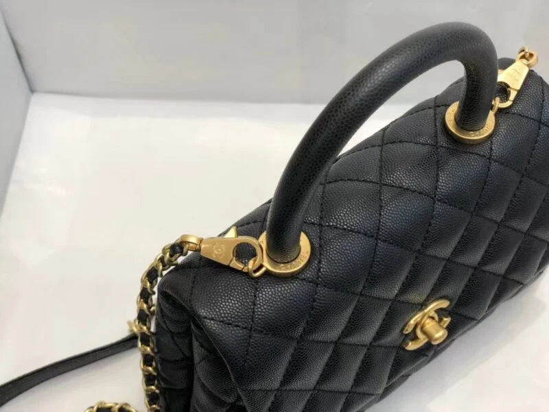 Chanel Coco Handle Black 24*14*10Cm A92990