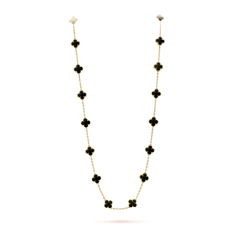 Van Cleef & Arpels Vintage Alhambra long necklace, 20 motifs