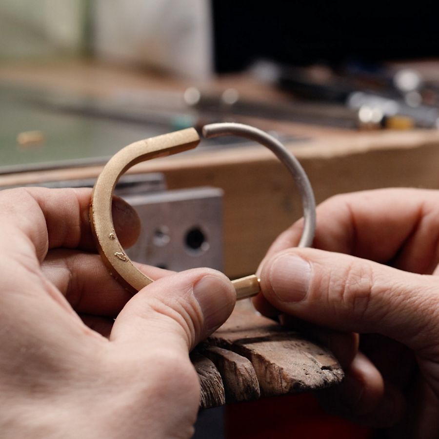 Tiffany & Co. Lock Pendant in White Gold, Medium