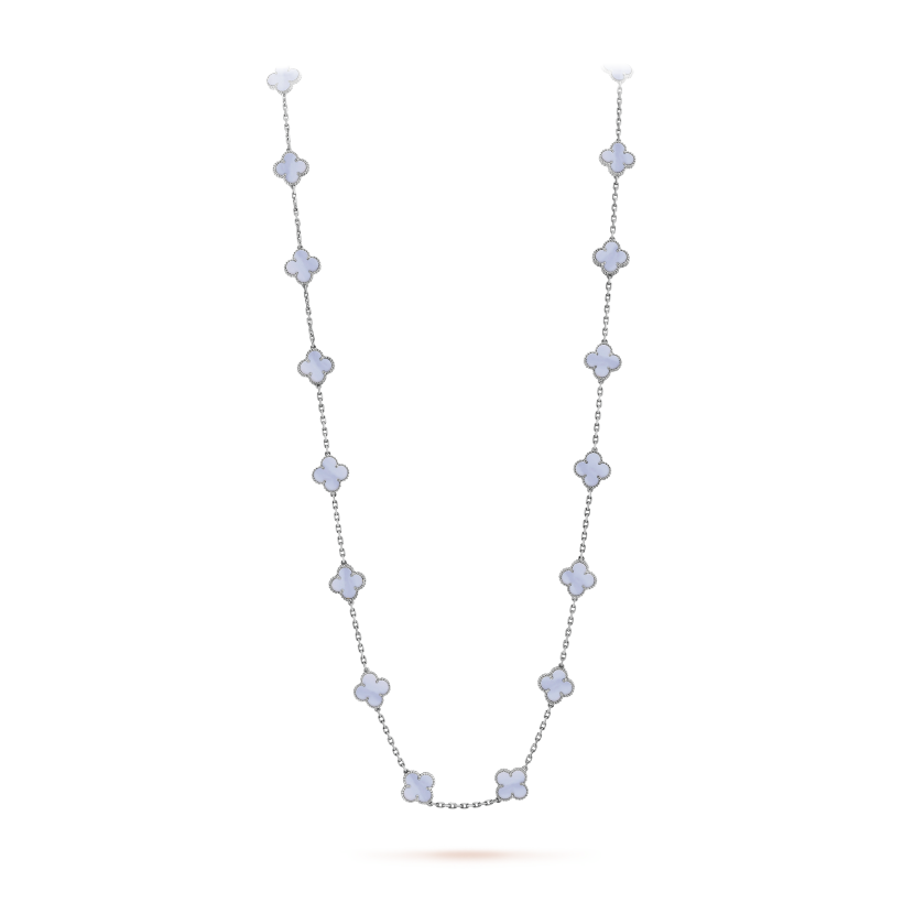 Van Cleef & Arpels Vintage Alhambra long necklace, 20 motifs
