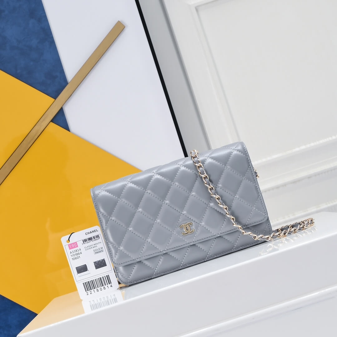 Chanel classic chain wallet