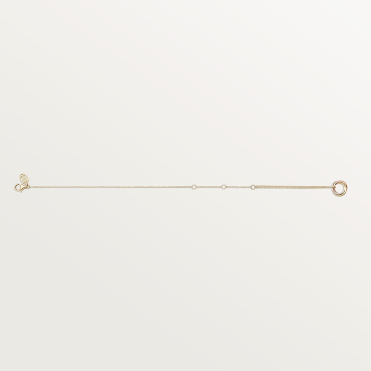 Cartier Trinity bracelet, on chain