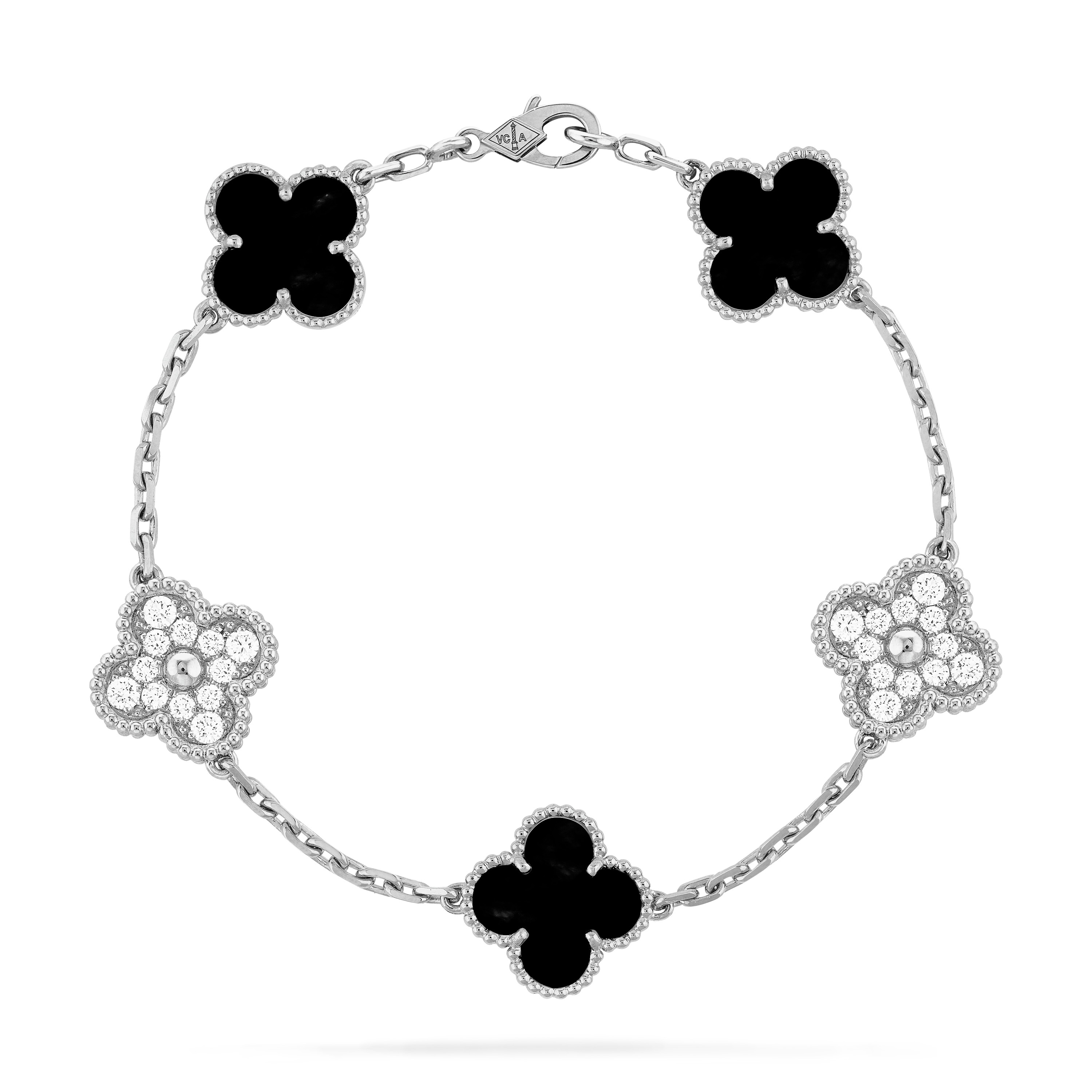 Van Cleef & Arpels Black and White Bracelet