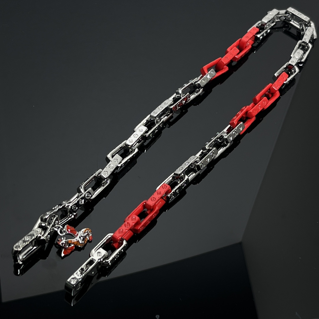 Louis Vuitton Monogram Chain Necklace