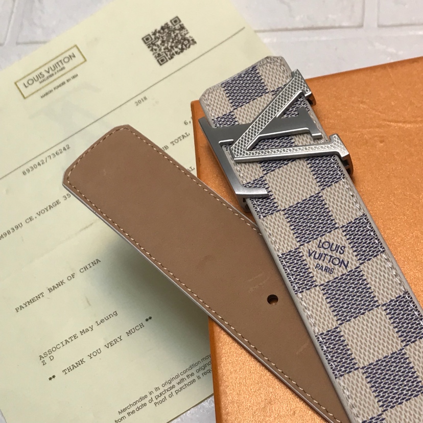 Louis Vuitton INITIALES 35MM REVERSIBLE BELT