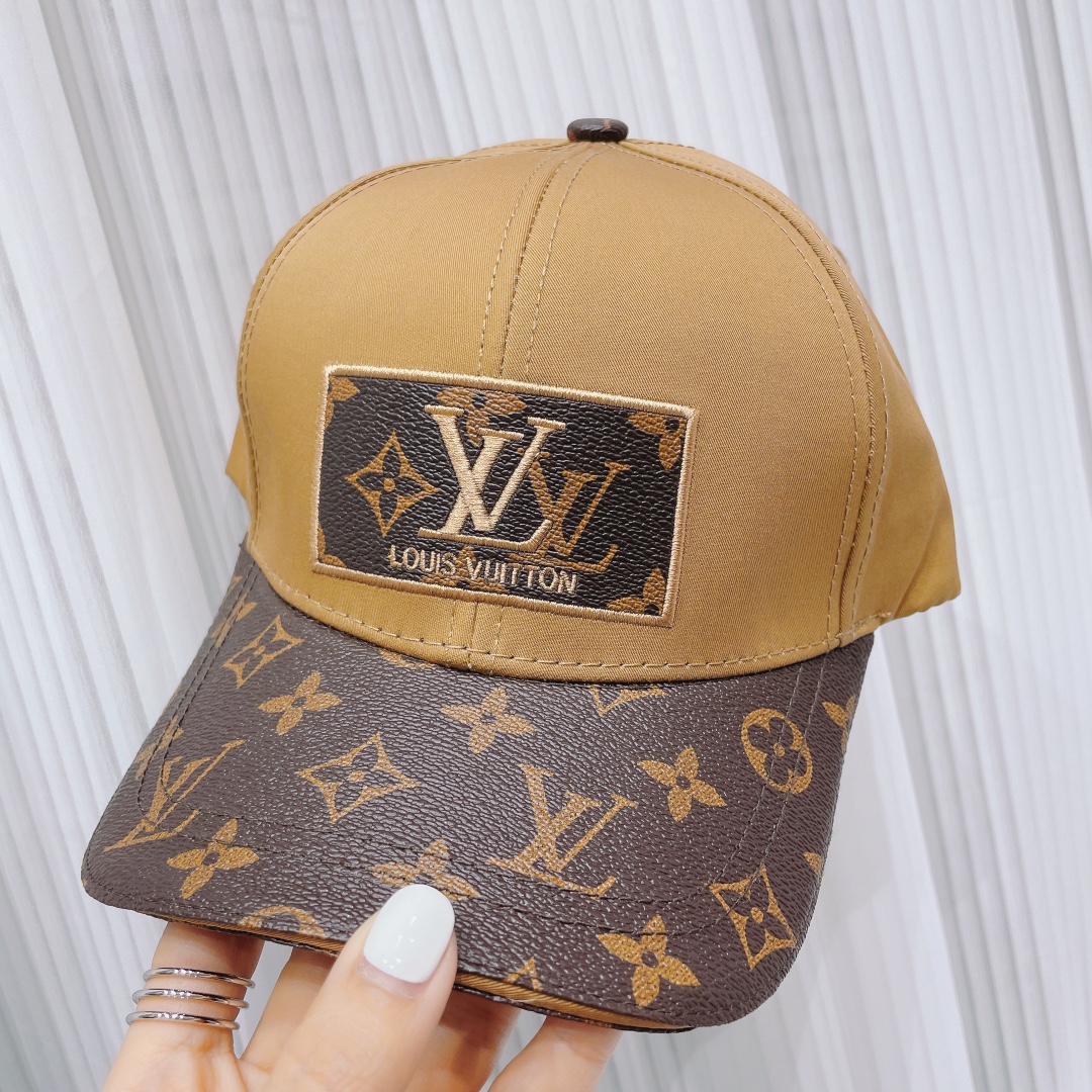 New Stitching Presbyopia Fisherman Cap - Brown