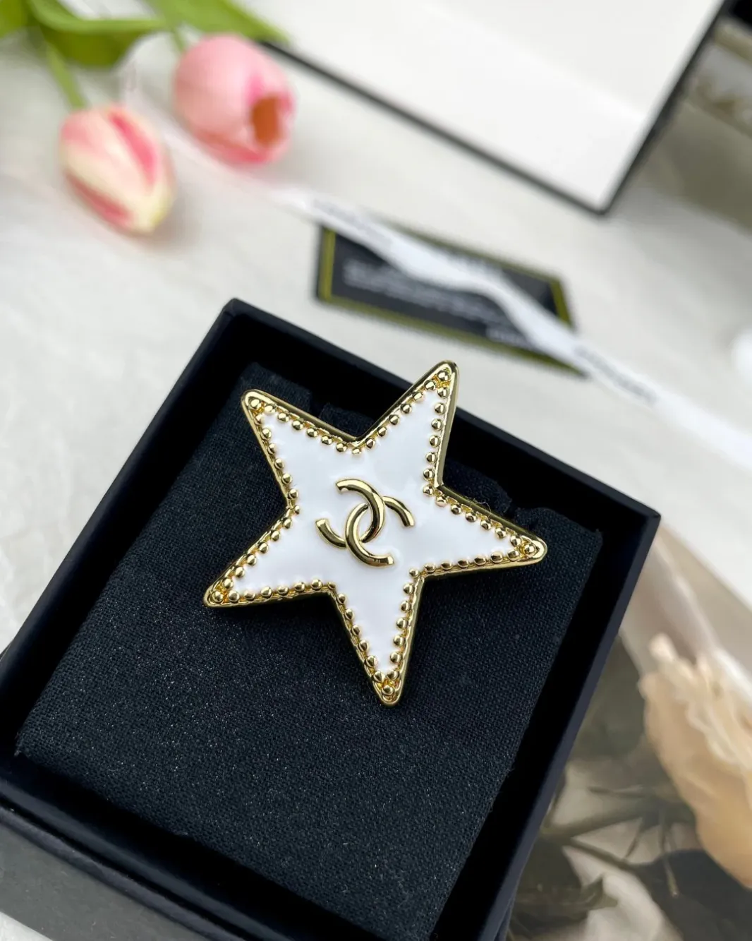High quality CC brooch
