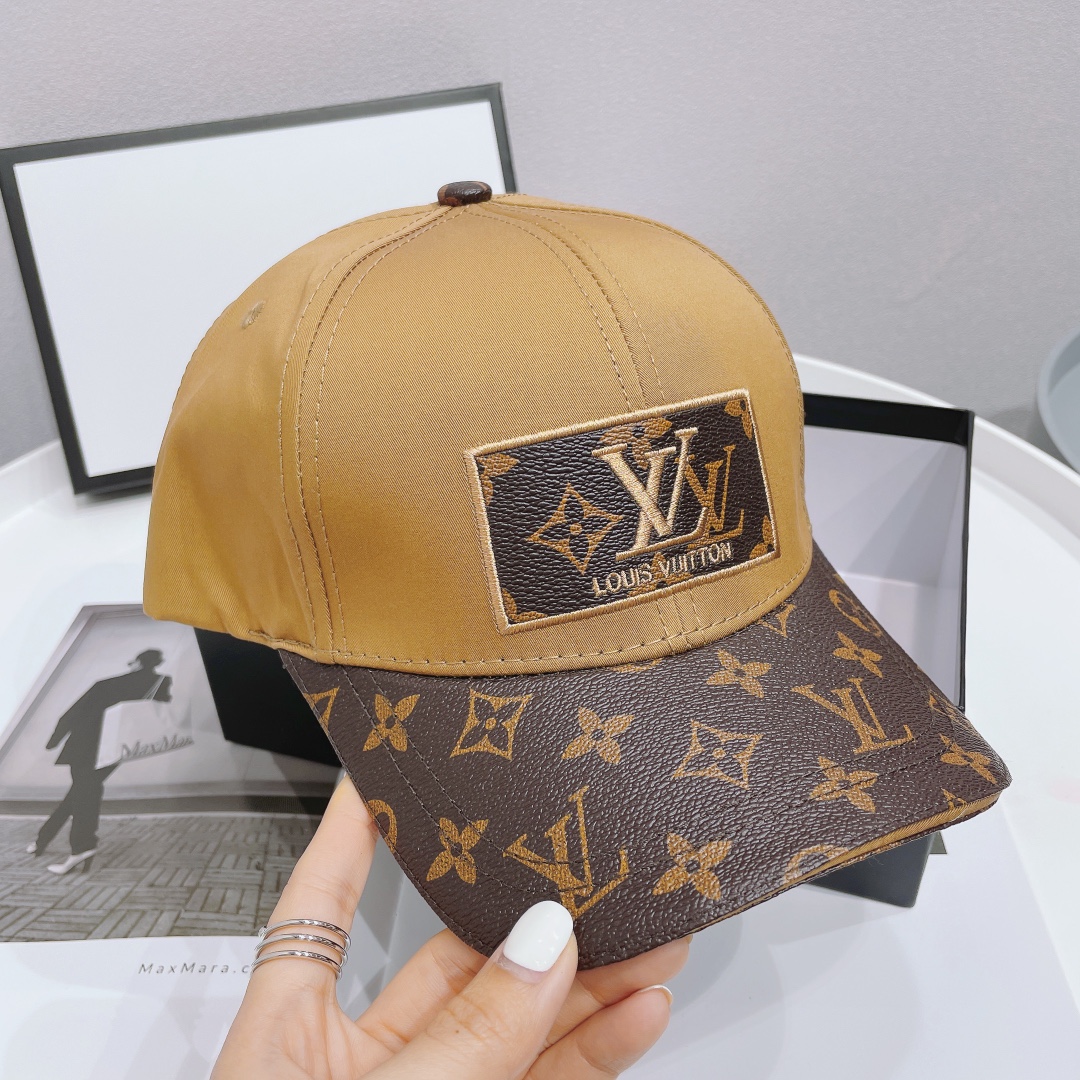 New Stitching Presbyopia Fisherman Cap - Brown