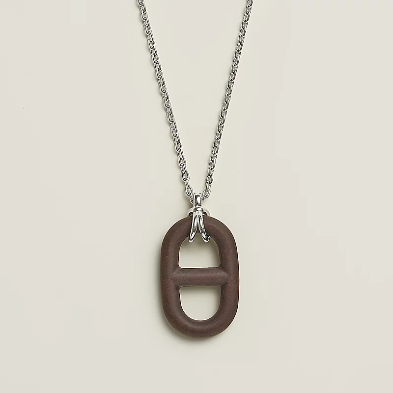 Hermes Chaine d'Ancre Vulcanium necklace