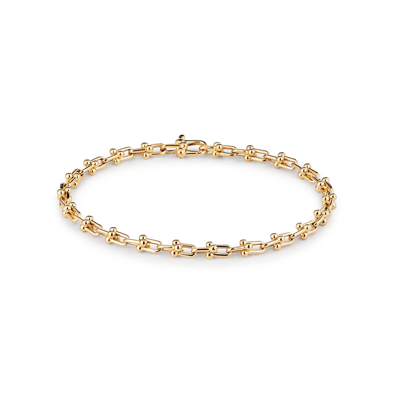 Tiffany & Co. HardWear Micro Link Bracelet in Yellow Gold