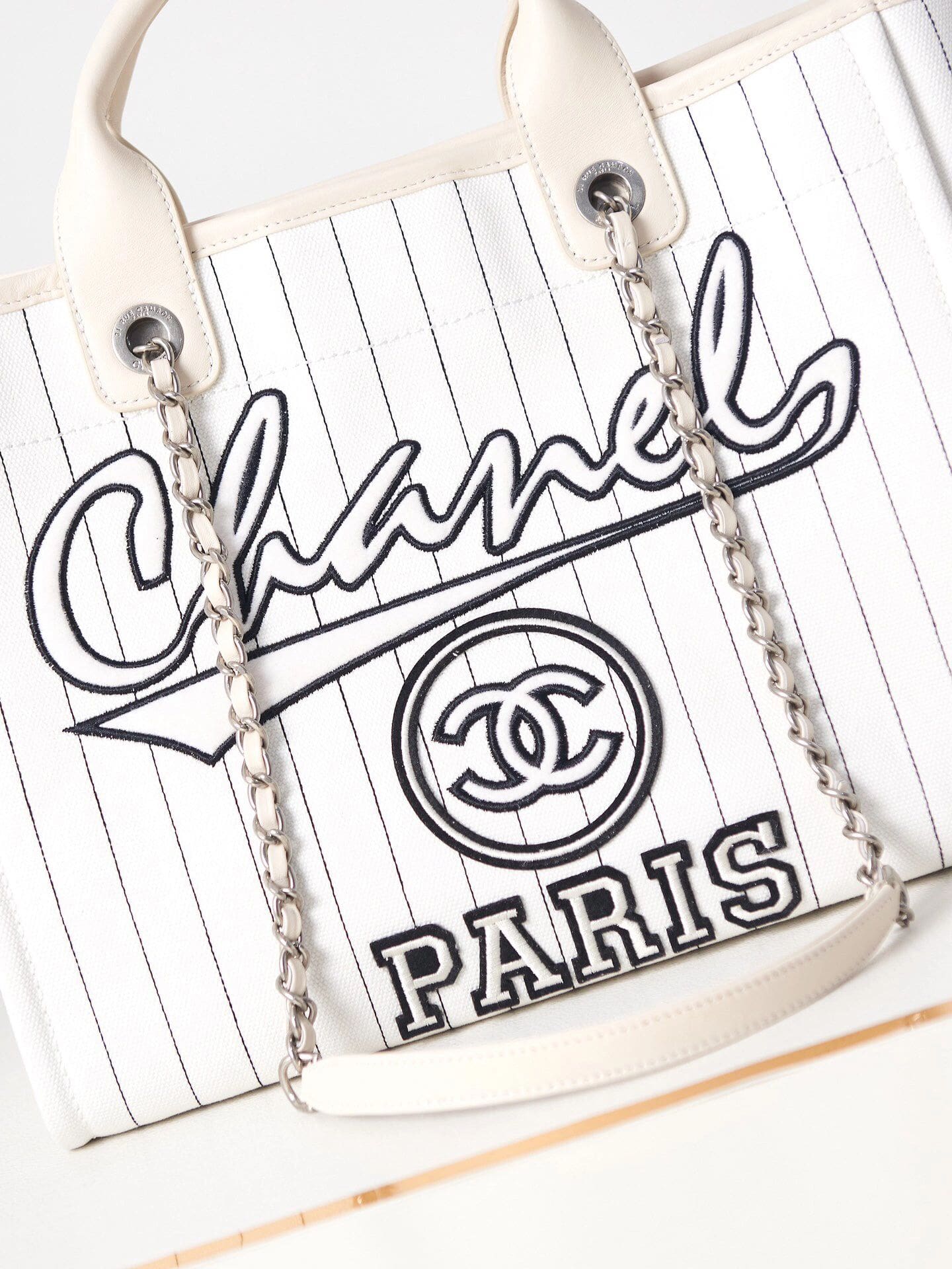 CHANEL Chanel Doville Tote And Shoulder Bag