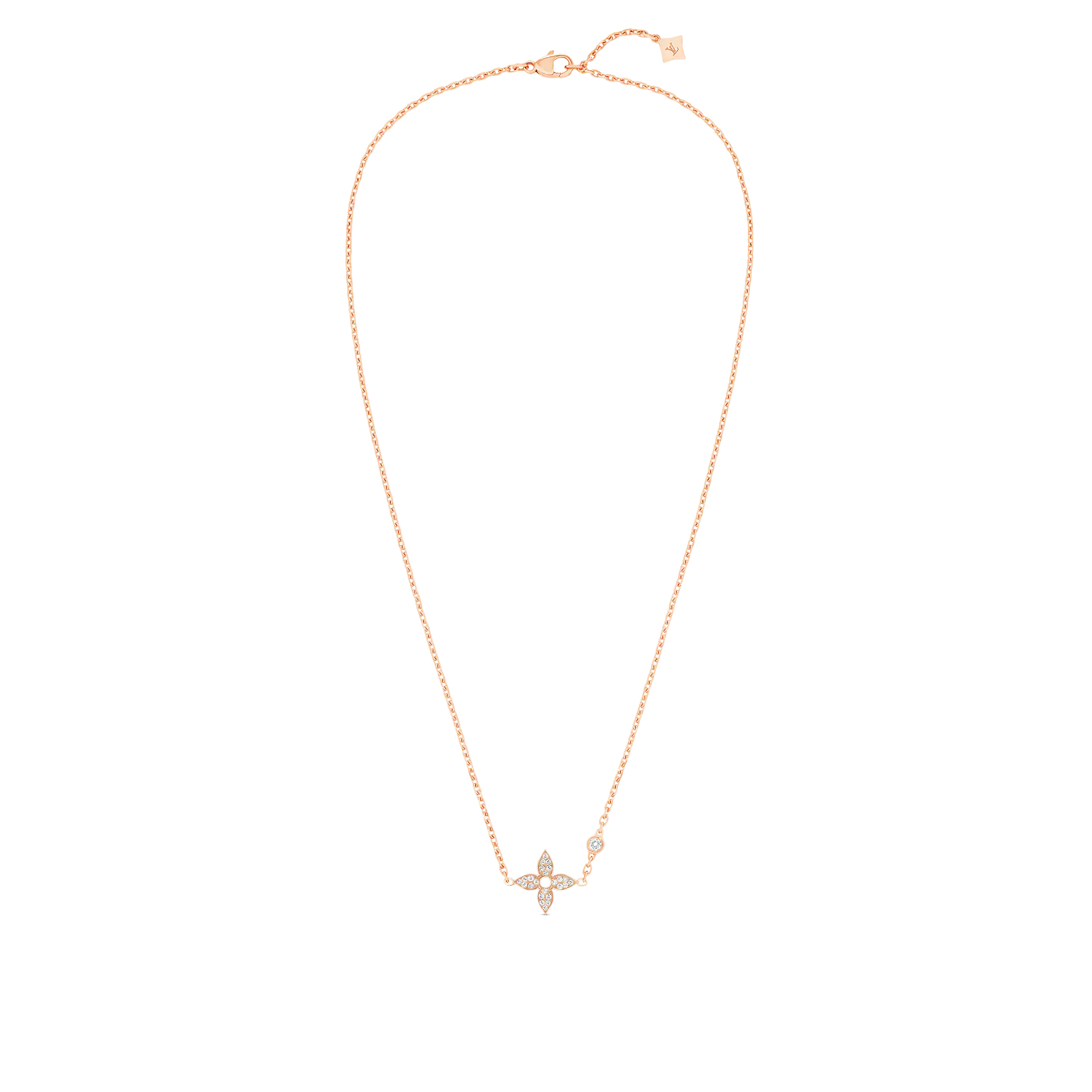 Louis Vuitton Idylle Blossom Pendant, Pink Gold And Diamonds