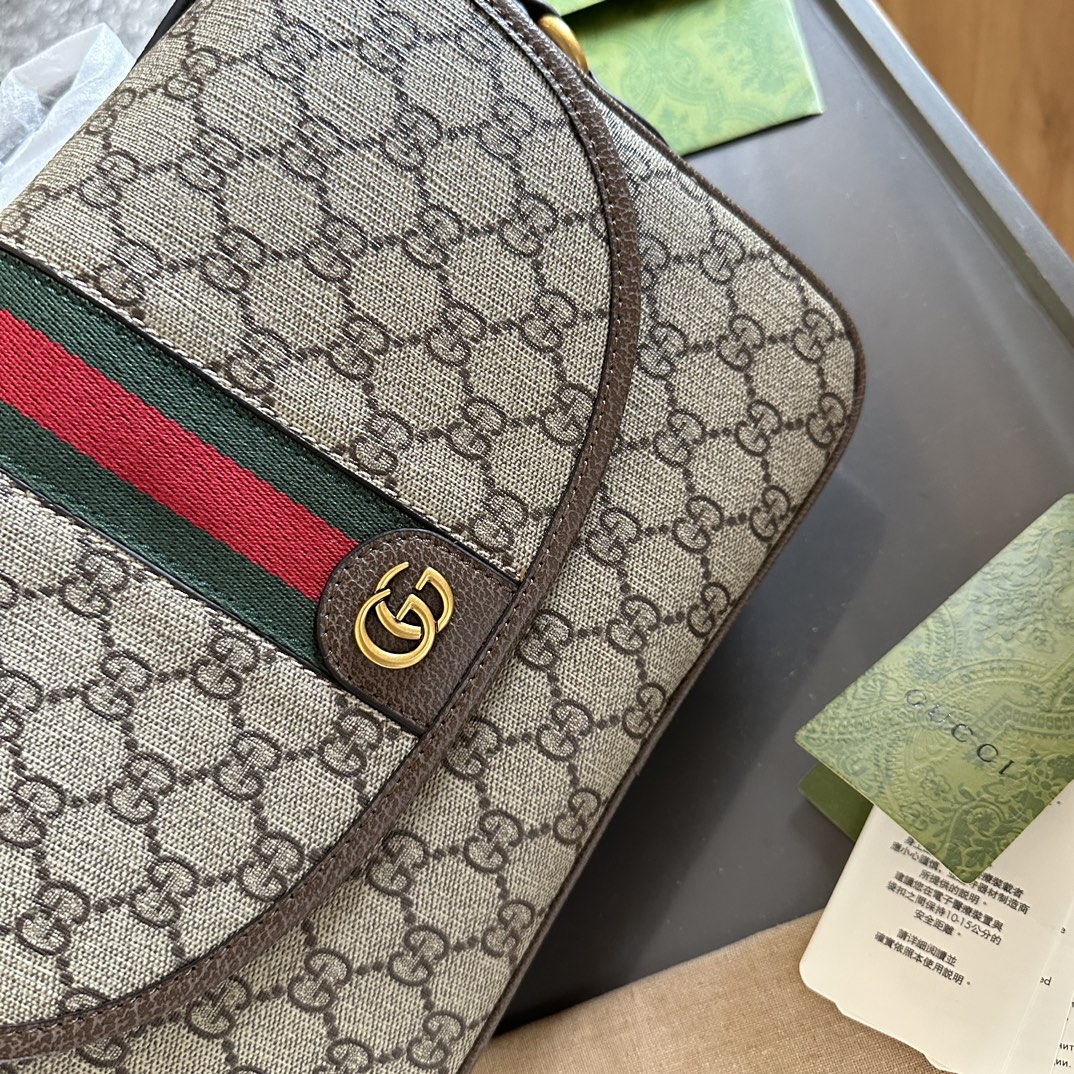 OPHIDIA SMALL SHOULDER BAG