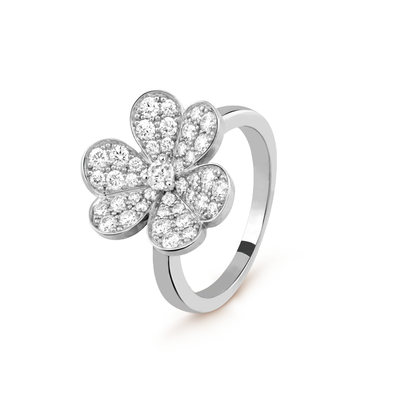 Van Cleef & Arpels Frivole ring, 1 flower