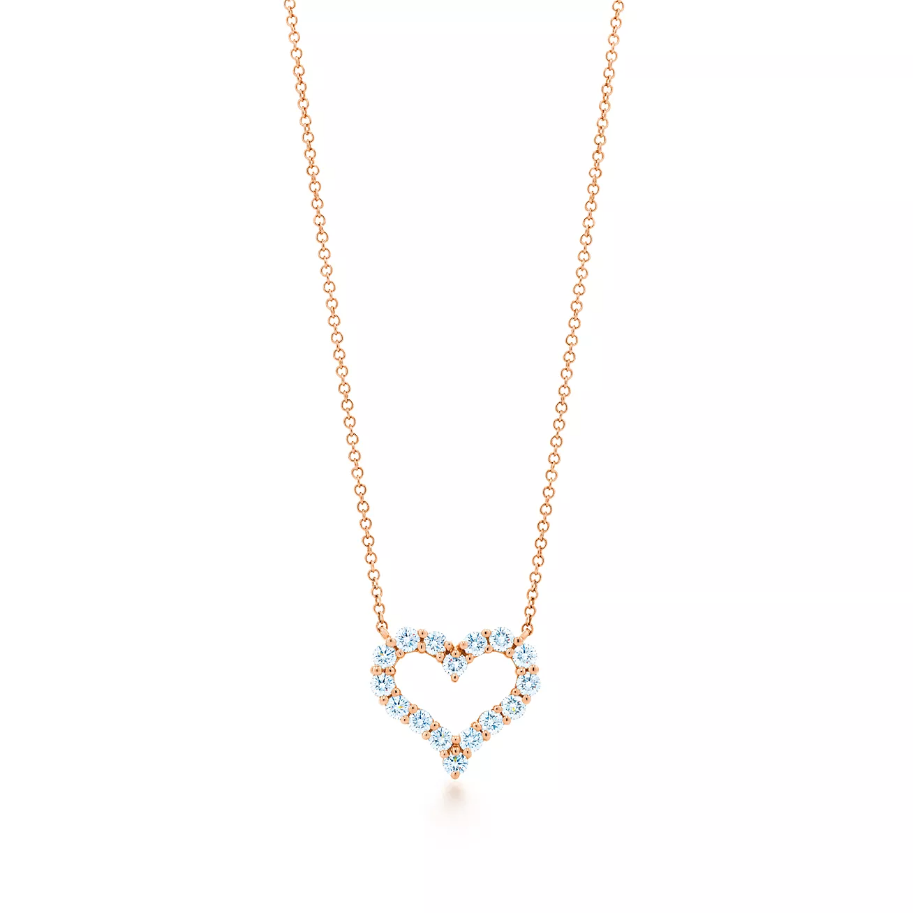 Tiffany & Co. Diamond Heart Pendant
