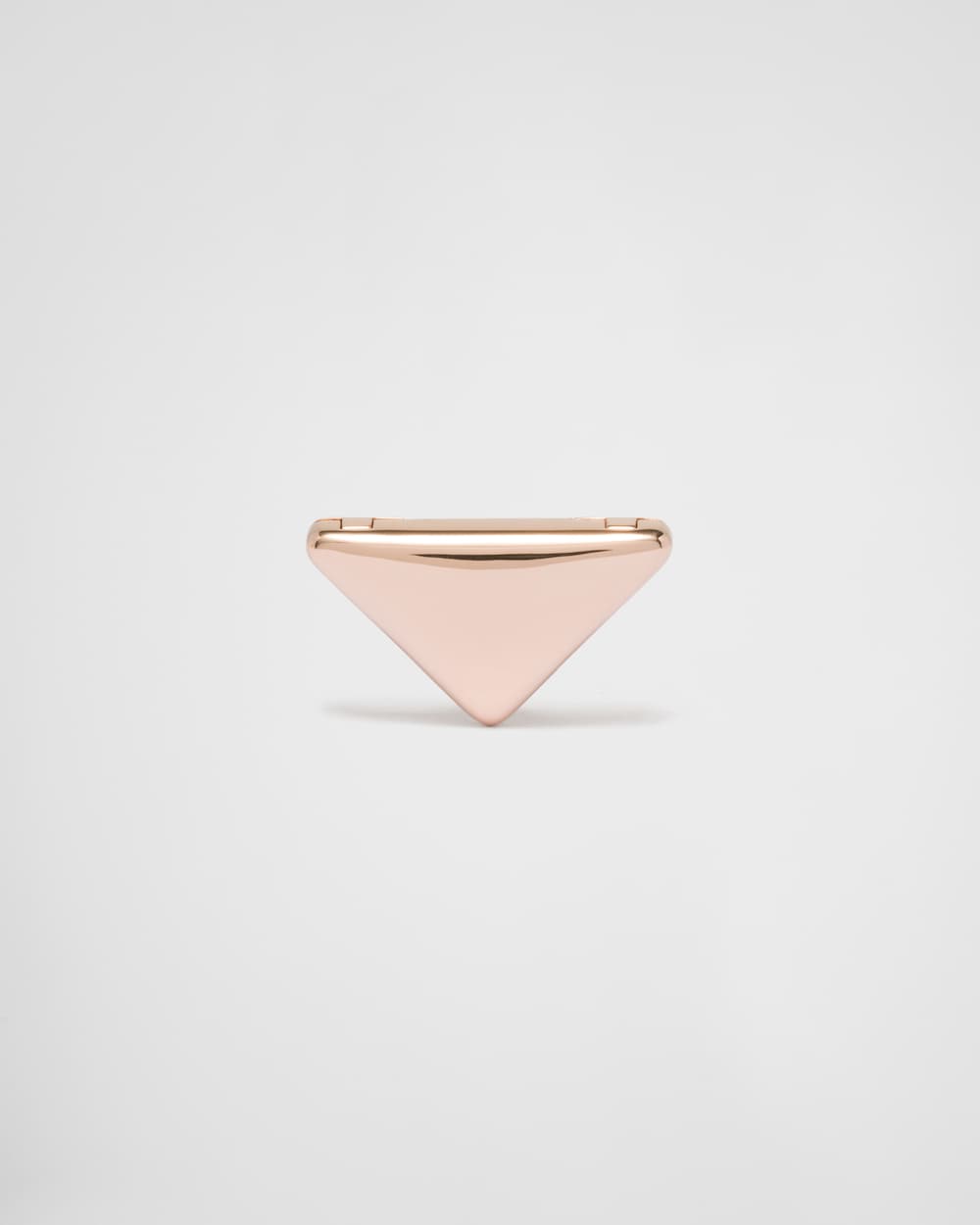 Eternal Gold small triangle brooch in pink gold