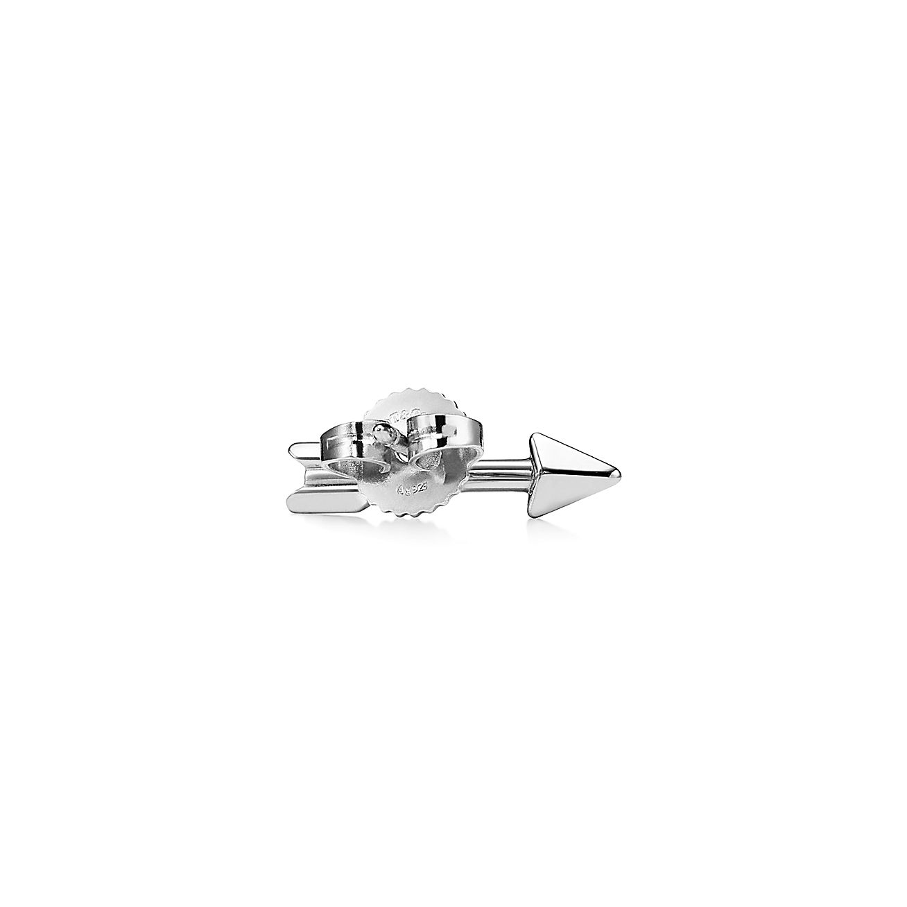 Tiffany & Co. Return to  Lovestruck Heart Tag & Arrow Earrings in Sterling Silver