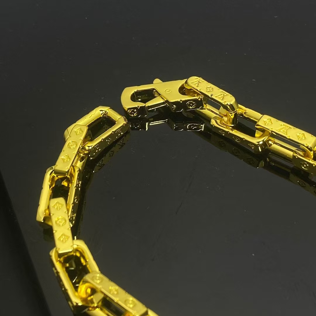 Louis Vuitton Monogram Chain Necklace