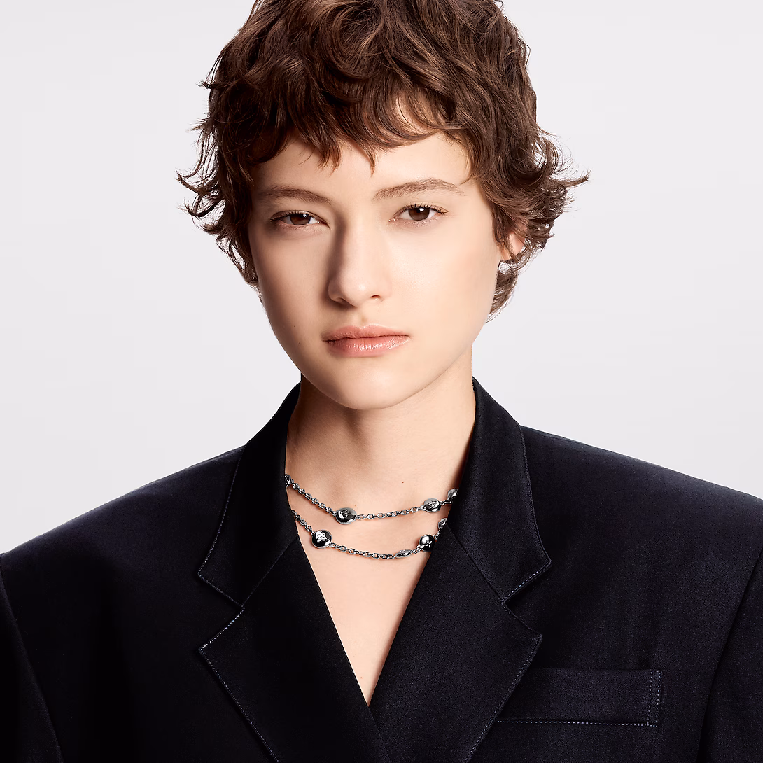 Louis Vuitton LV Studs Sautoir M02007