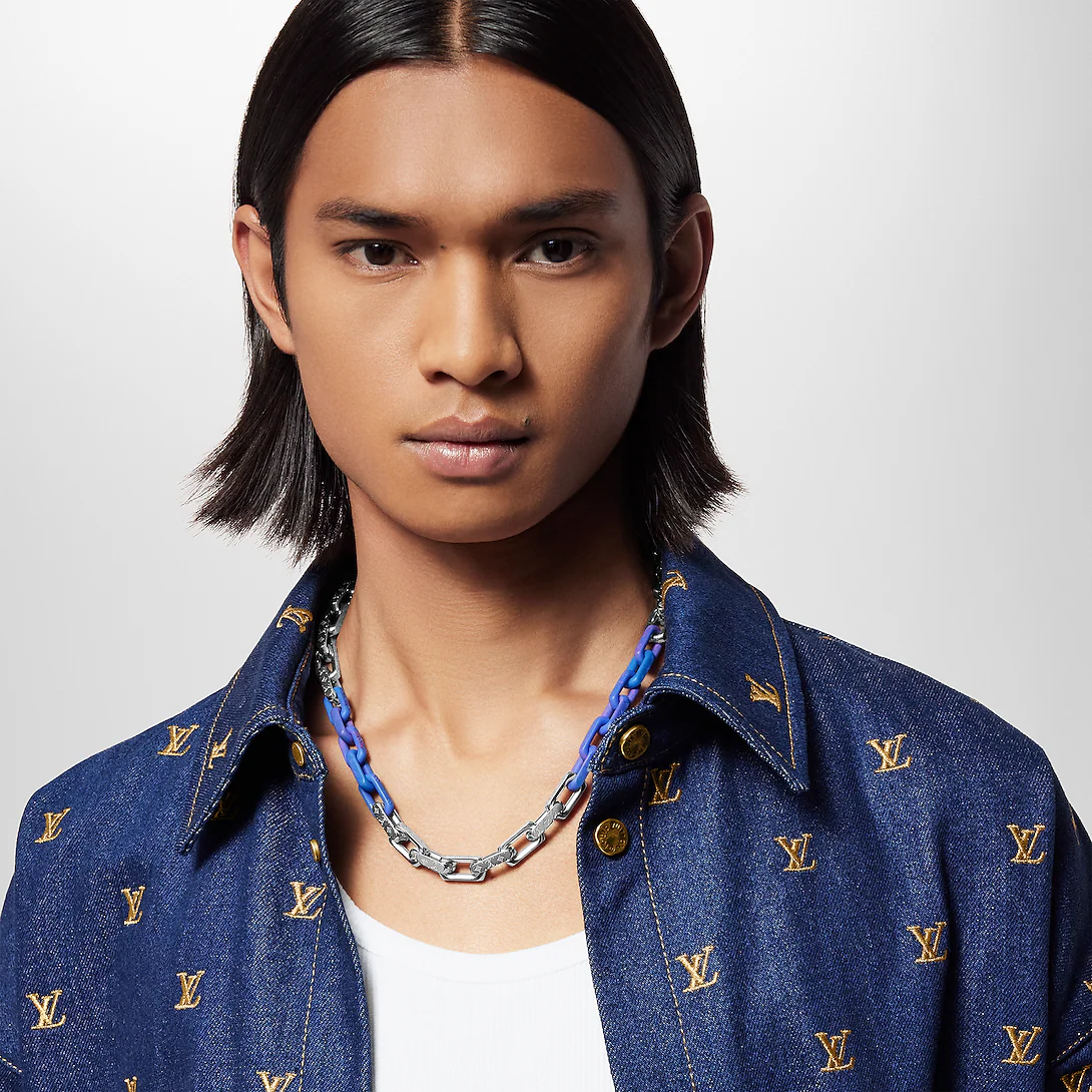 Louis Vuitton Monogram Chain Necklace M01494