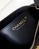 Chanel Aged Calfskin Quilted Small 19 Hobo Black