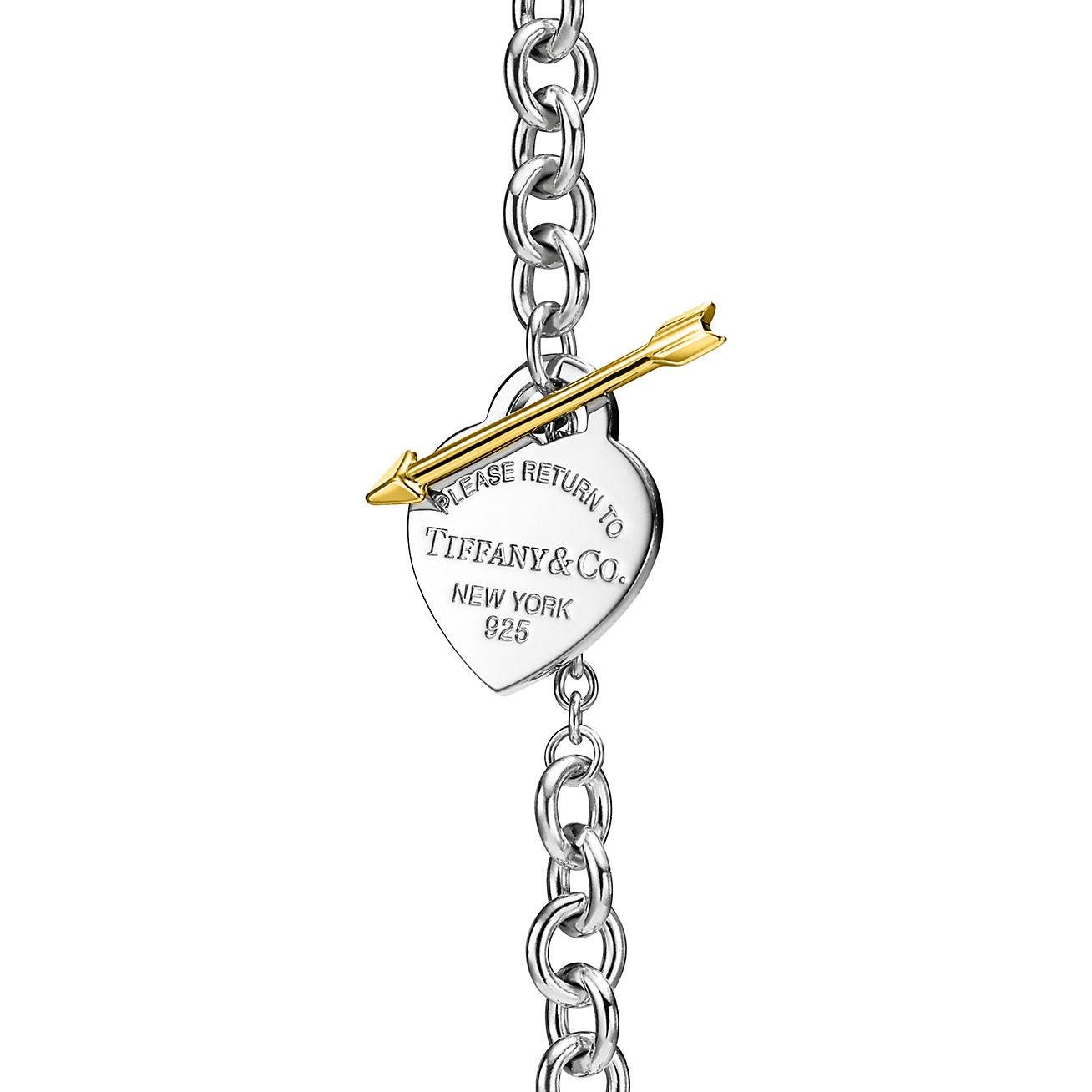 Tiffany & Co. Return to  Lovestruck heart tag necklace gold, medium