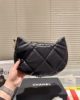 Chanel 19 Hobo Bag Black Lambskin Mixed Metal Hardware