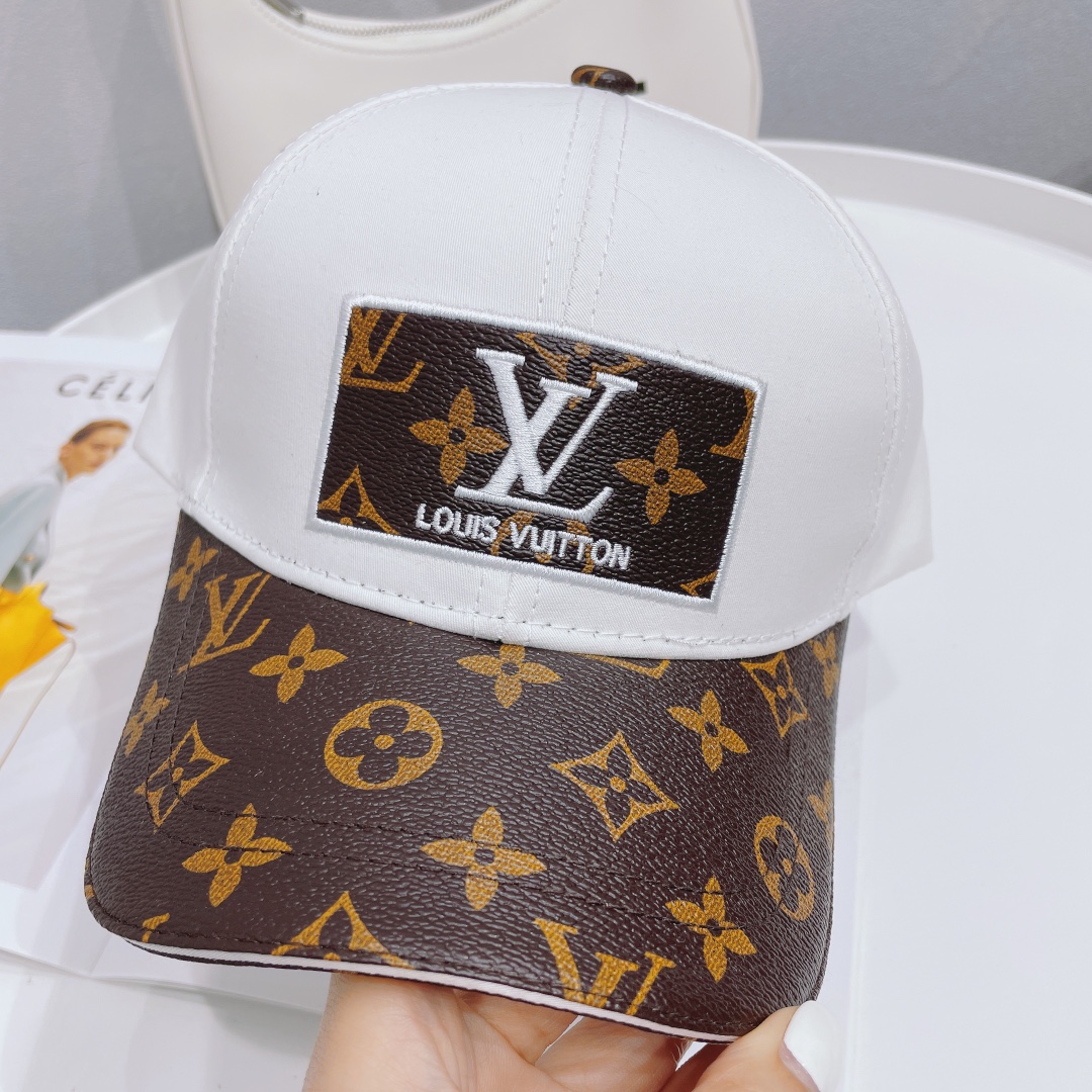 New Stitching Presbyopia Fisherman Cap - White