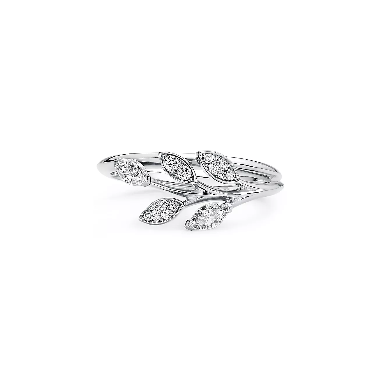Tiffany & Co. Victoria Diamond Vine Ring in Platinum