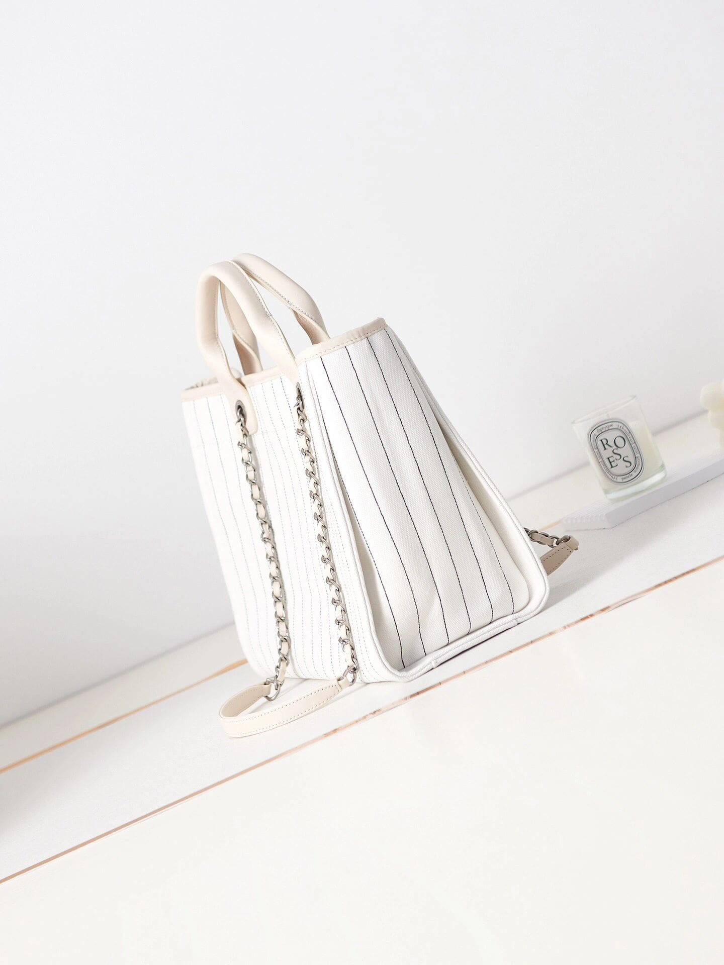 CHANEL Chanel Doville Tote And Shoulder Bag