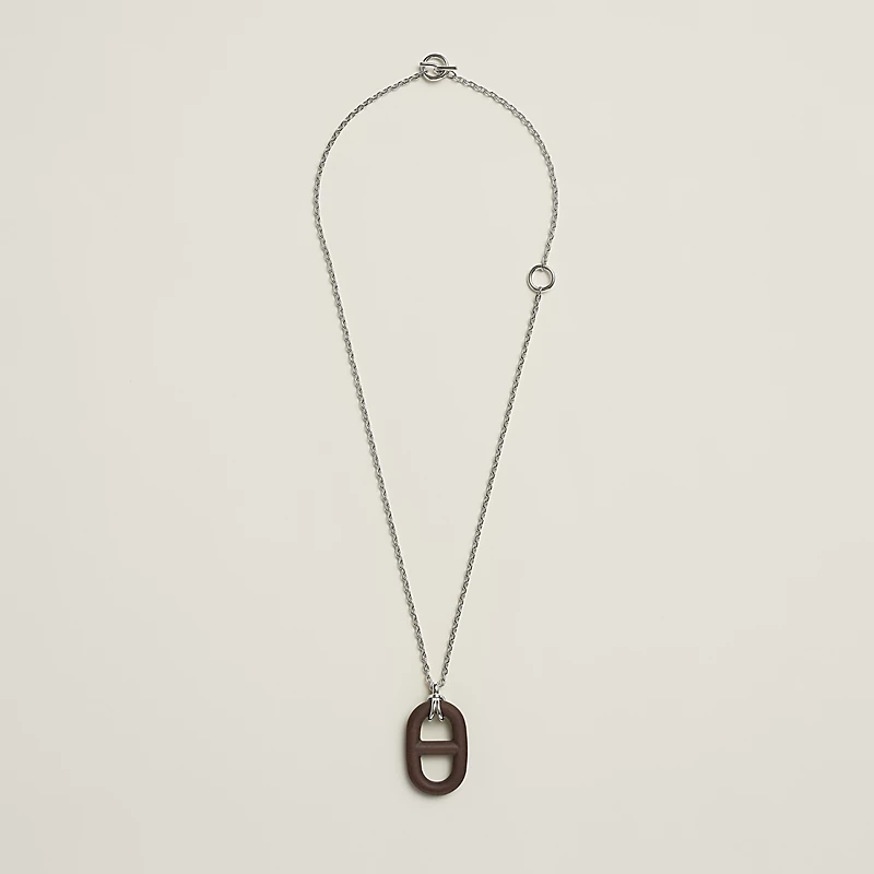 Hermes Chaine d'Ancre Vulcanium necklace