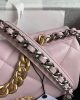 Chanel 19 Handbag AS1160 Pink