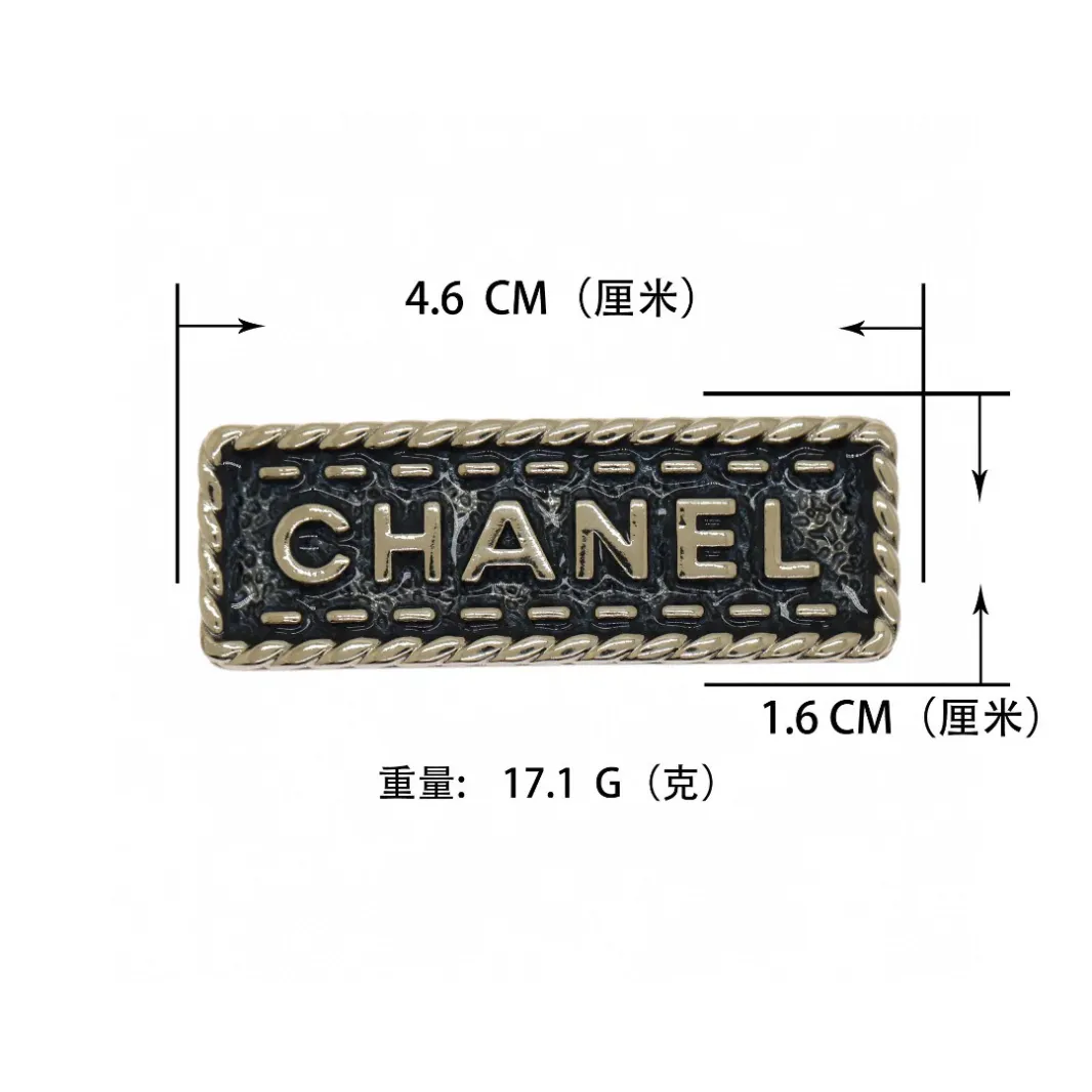High quality CC brooch