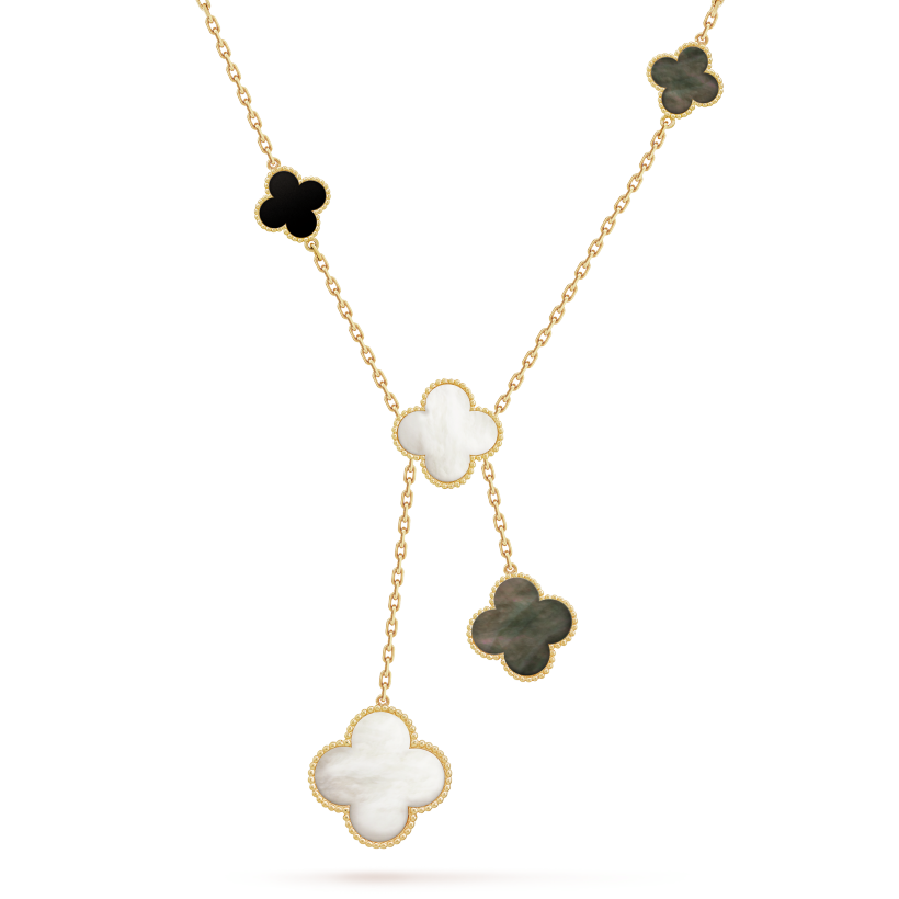 Van Cleef & Arpels Magic Alhambra necklace, 6 motifs