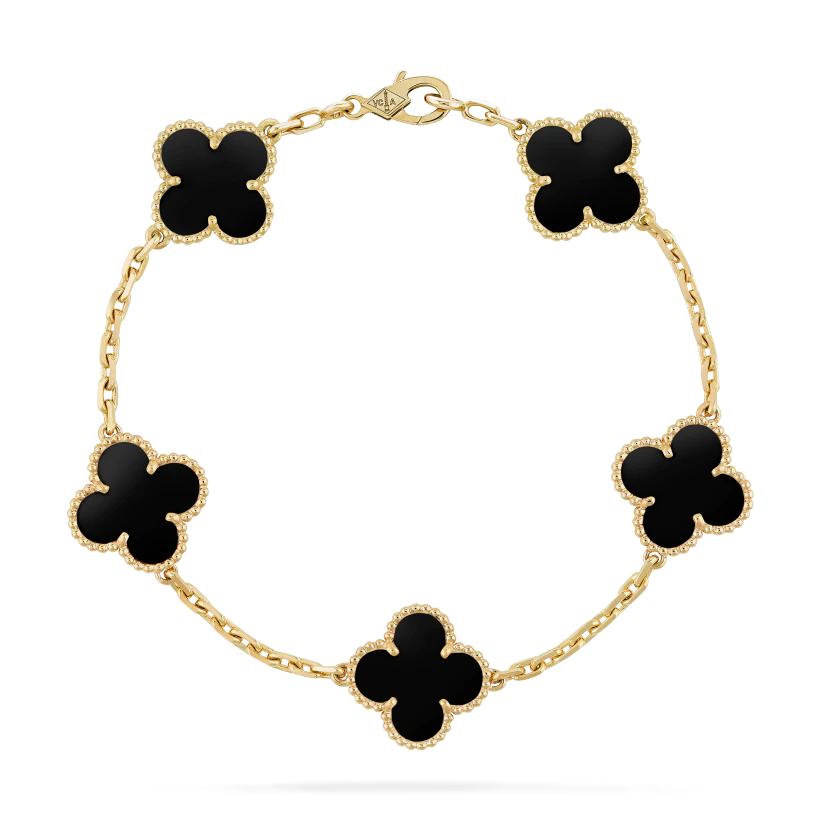 Van Cleef & Arpels Vintage Alhambra bracelet, 5 motifs