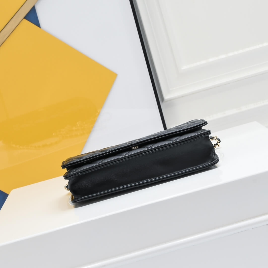 Chanel classic chain wallet