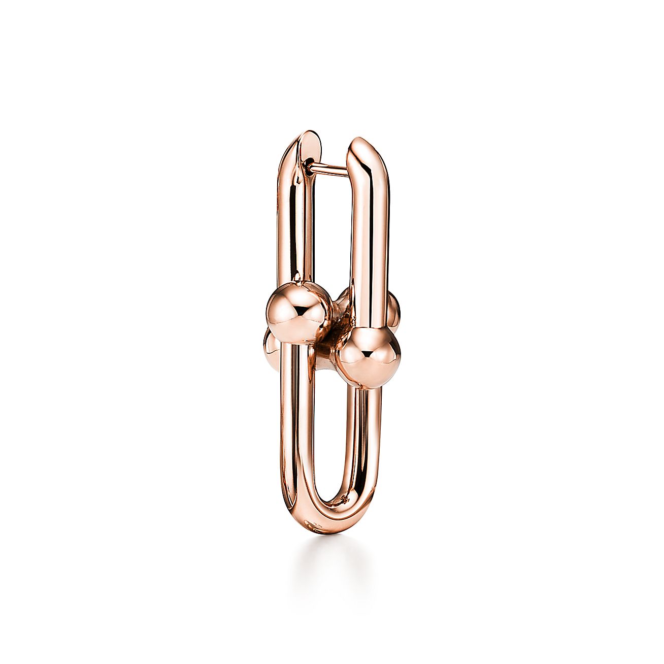 Tiffany & Co. HardWear Large Link Earrings in Rose Gold