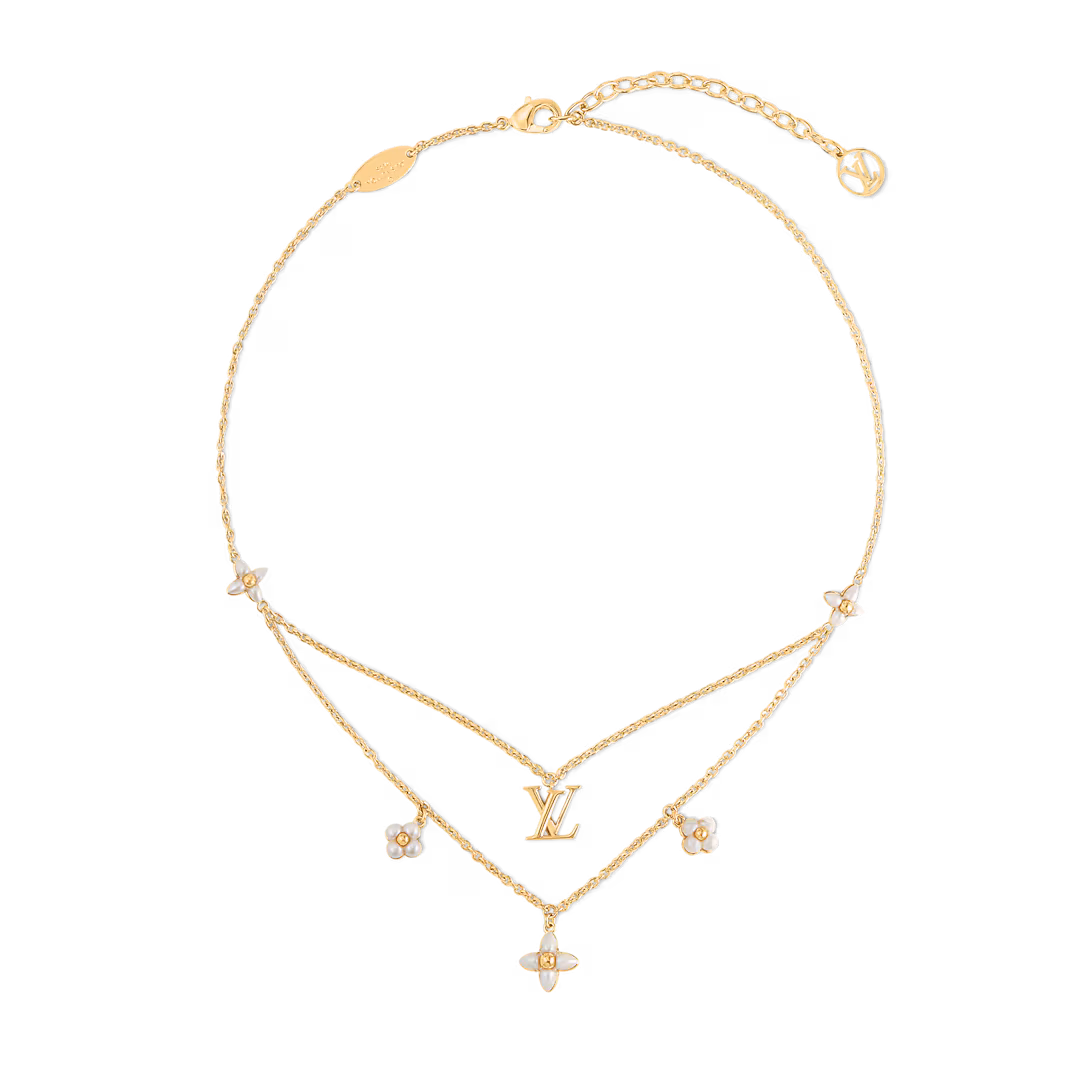 Louis Vuitton LV Floragram Necklace M00981