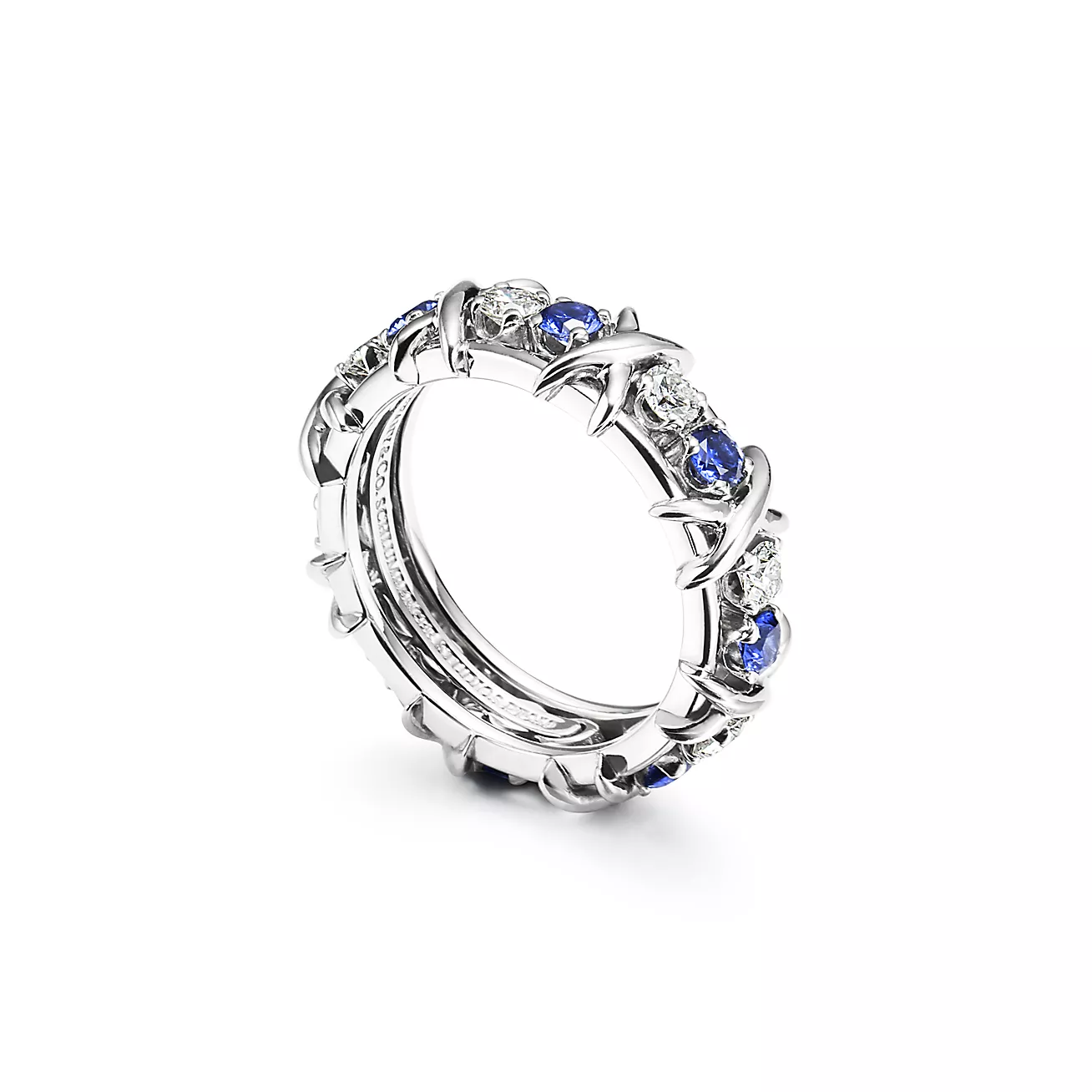 Tiffany & Co. Schlumberger Sixteen Stone Ring