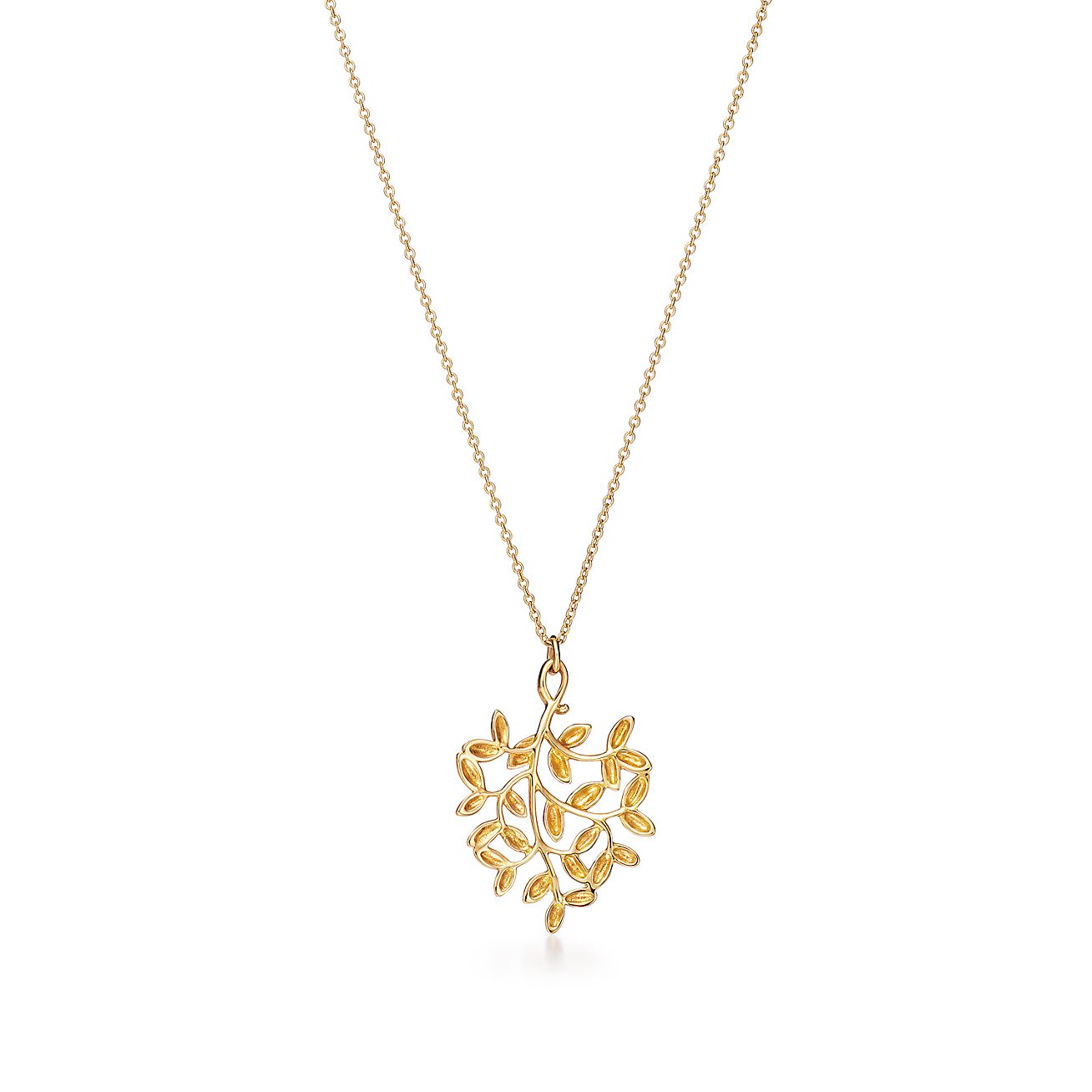 Tiffany & Co. Paloma Picasso Olive Leaf Pendant