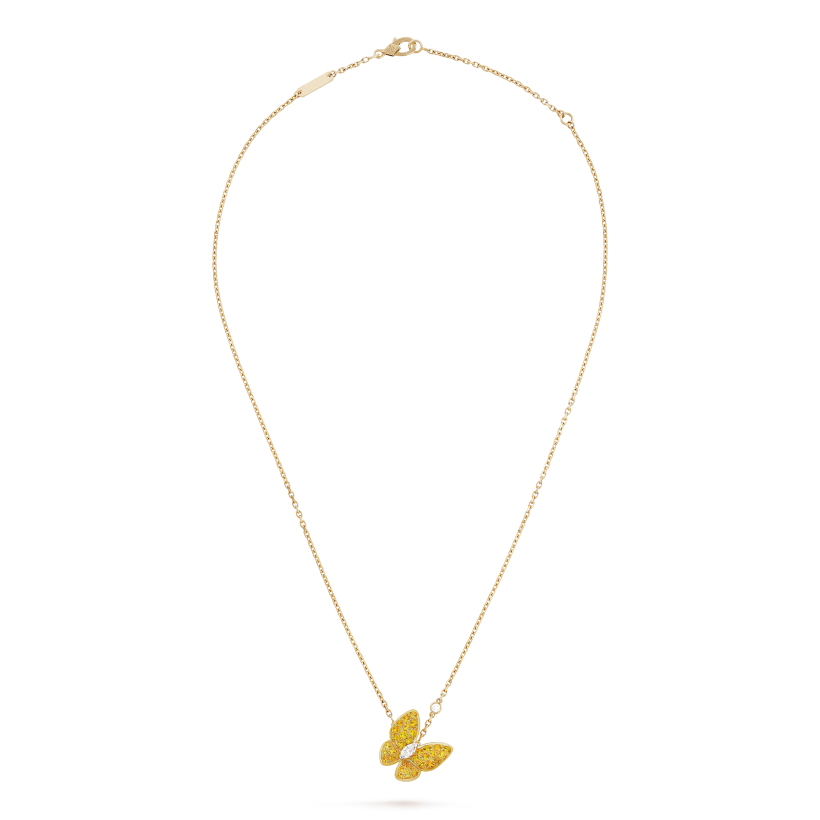 Van Cleef & Arpels Two Butterfly pendant