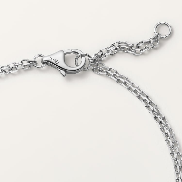 Cartier LOVE bracelet, on chain, 2 diamonds