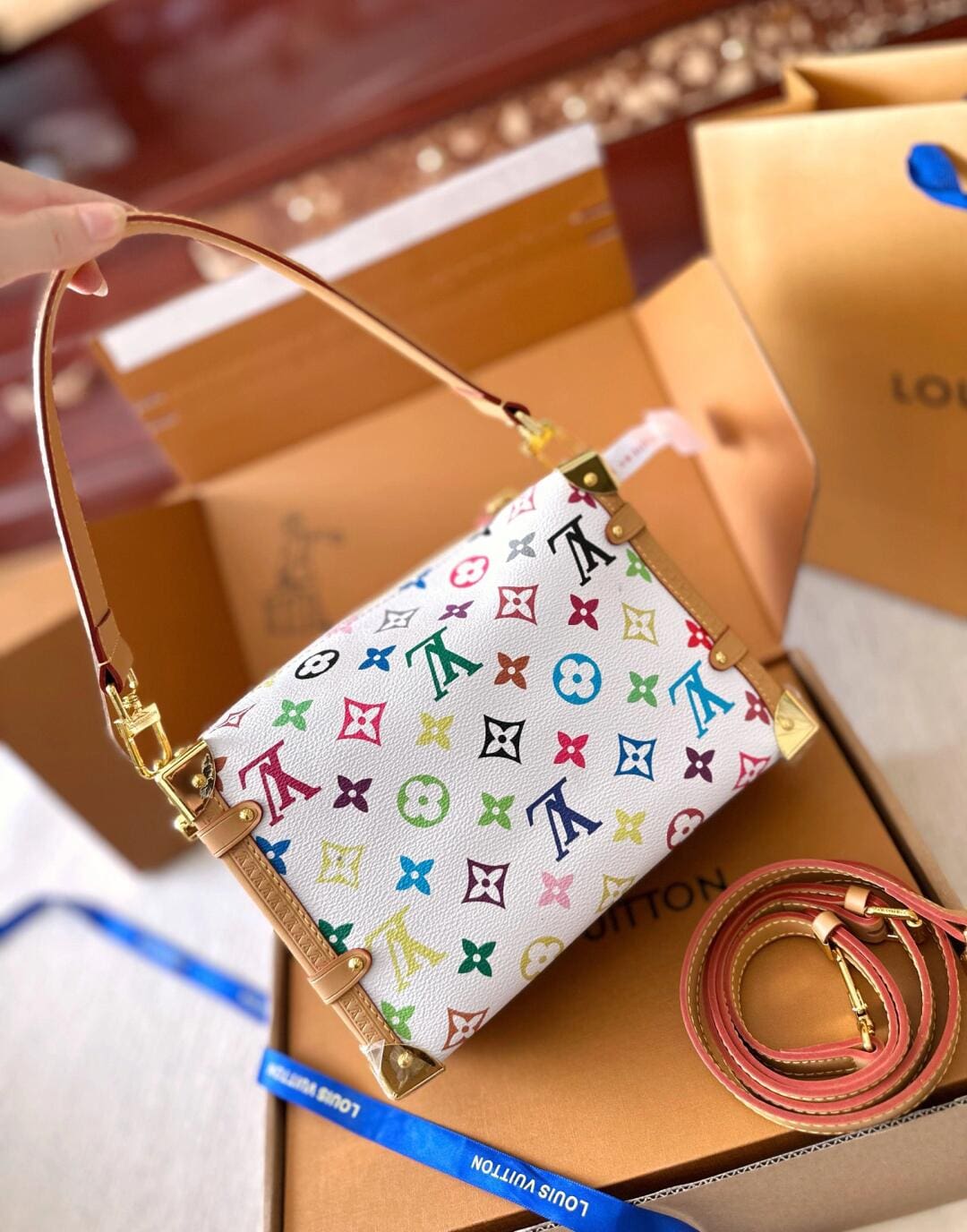 Louis Vuitton M14046 LV X TM Side Trunk MM