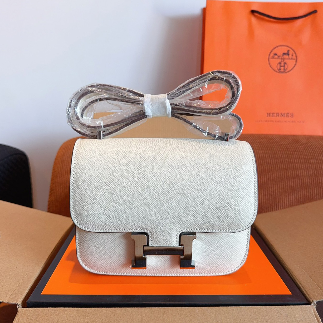 Constance Mini 18 Bag Palladium Hardware