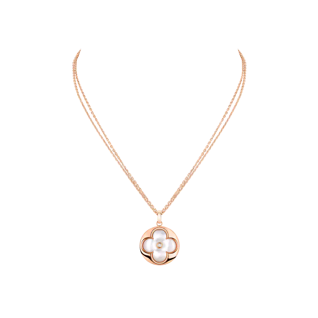 Louis Vuitton Color Blossom XL Medallion Pink Gold, White Mother-Of-Pearl and Diamond