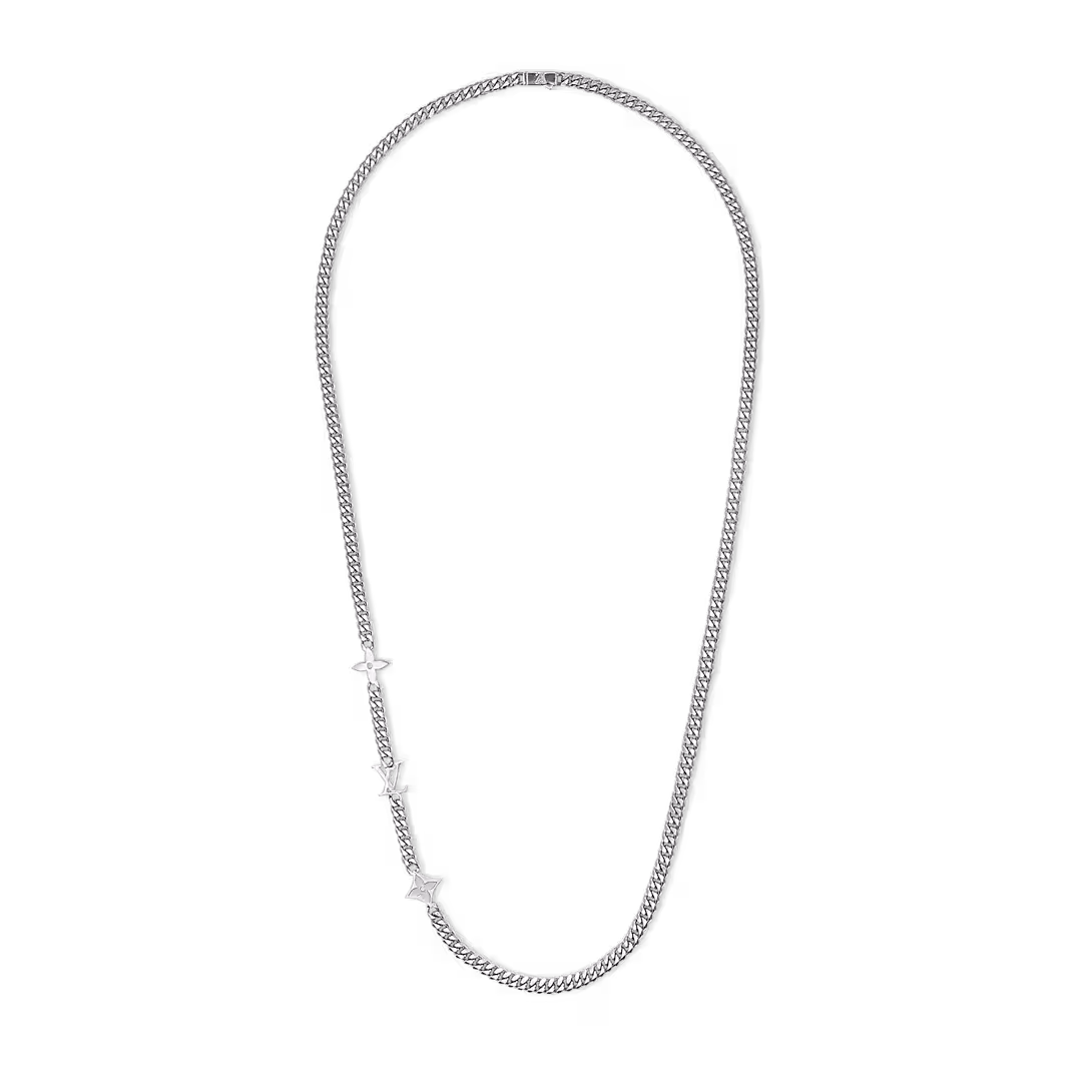 Louis Vuitton Monogram Row Necklace M01490