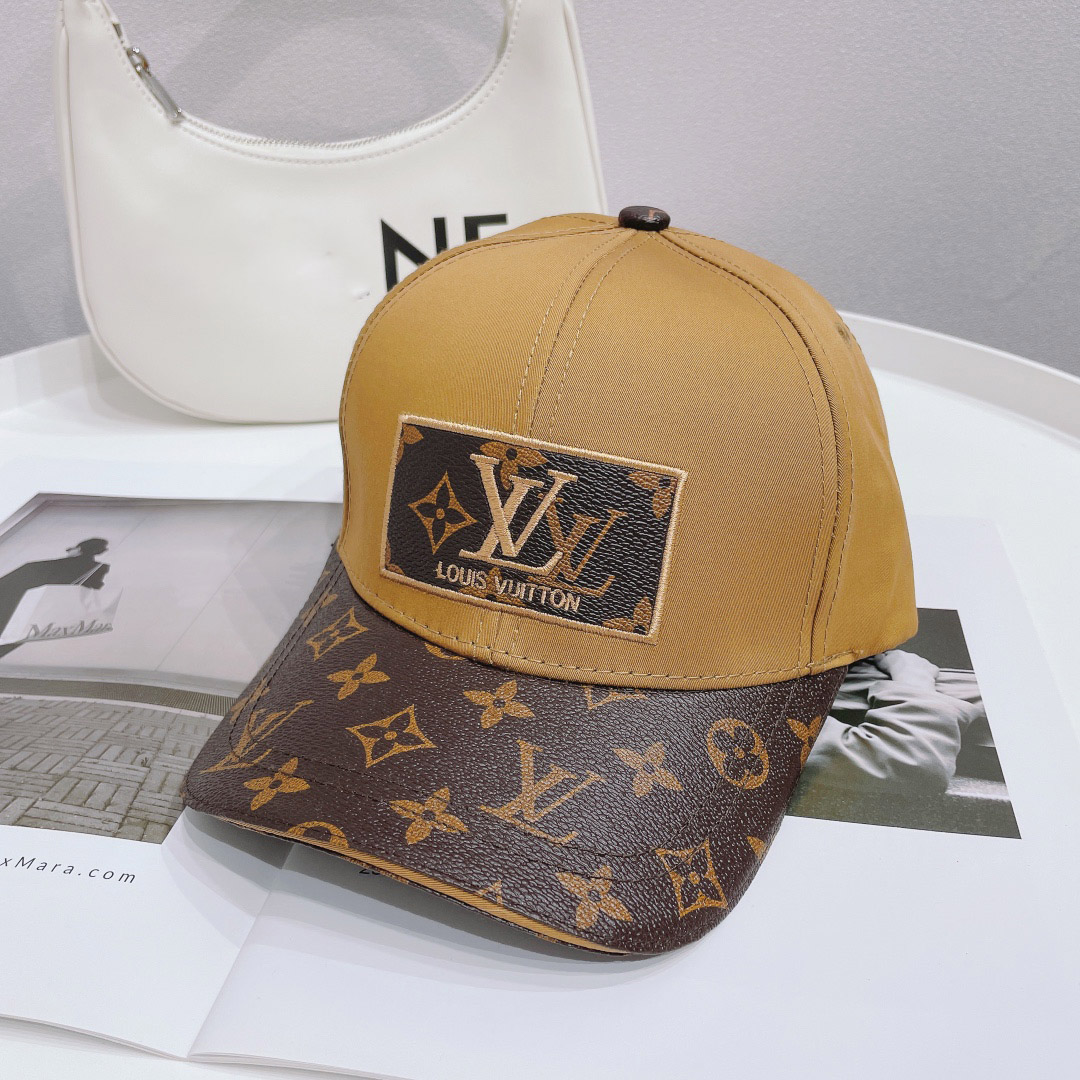 New Stitching Presbyopia Fisherman Cap - Brown