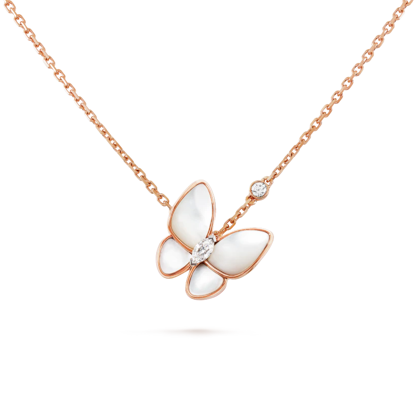 Van Cleef & Arpels Two Butterfly pendant