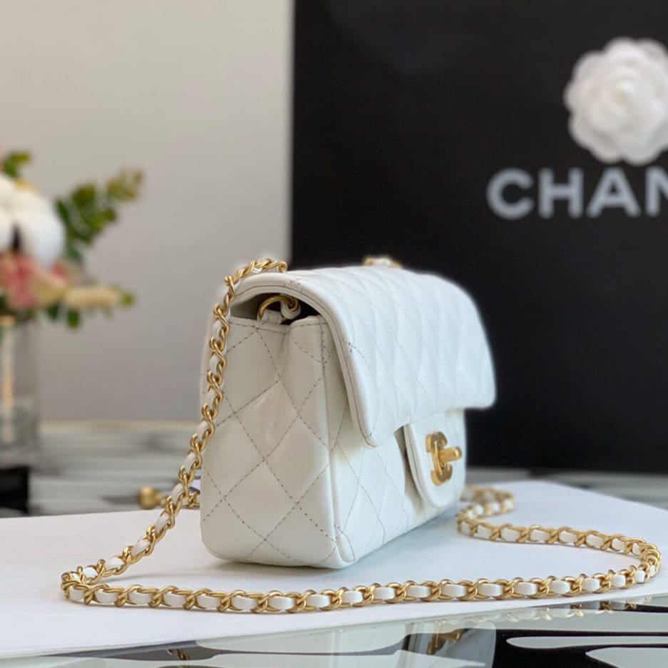 Chanel Pearl Crush Mini Rectangular Flap Bag AS1787